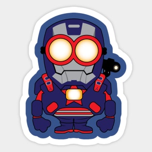Iron Minion Patriot Sticker